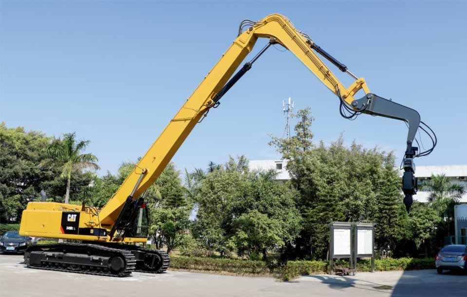 Excavadora Pilotaje Pluma de largo alcance en venta - POIN